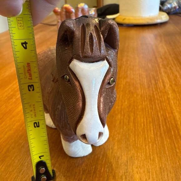 VTG Artesania Rinconada Clydesdale Horse Ceramic HandCrafted - Picture 3 of 8